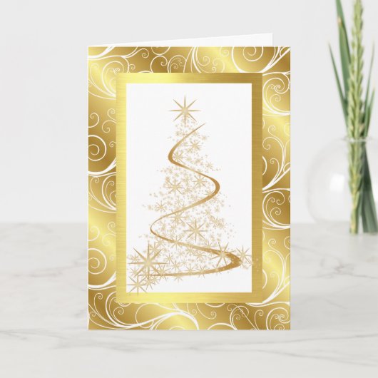 Corporate Business Weihnachtskarte mit Weihnachten (Vorderseite)