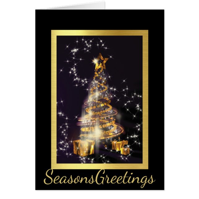 Corporate Business Weihnachtskarte mit Weihnachten (Vorne)