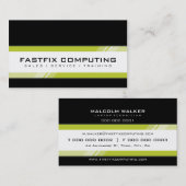 CORPORATE CARD Moderne High-Tech-Ausrüstung Visitenkarte (Vorne/Hinten)