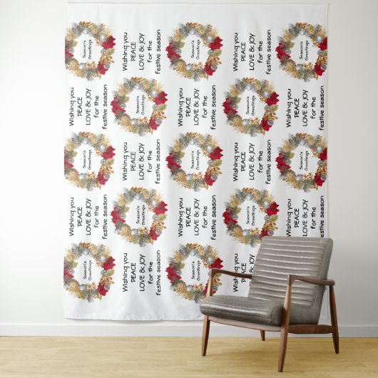 Corporate Church Business | LOGO | festlich Wandteppich (Beispiel)