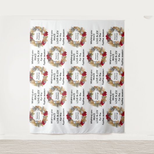 Corporate Church Business | LOGO | festlich Wandteppich (Vorderseite)