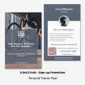 Corporate Client Maximize Fitness Personal Trainer Flyer