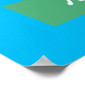 Corporate/Club Summer Pool Party Einladung Poster (Ecke)