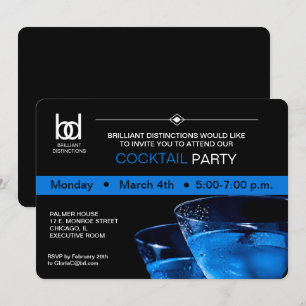Corporate Cocktail Party Einladung