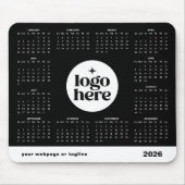 Corporate Custom Business Logo 2026 Calendar Mousepad (Vorne)