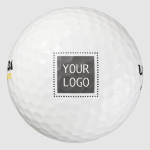 Corporate Custom Company Logo Golfball
