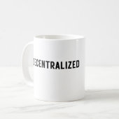 Corporate Decentralized Thinking  Kaffeetasse (Vorderseite Links)