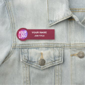 Corporate Elegance: Markoon Magnetic Button Name T (Beispiel)