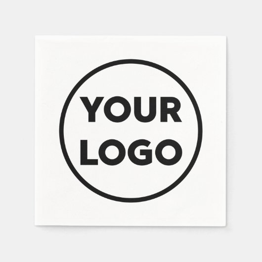 Corporate Event für Unternehmen mit benutzerdefini Serviette (Vorderseite)