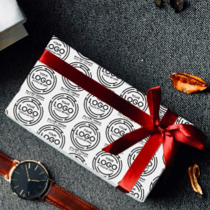 Corporate Event - Ihr Logo für Ihr Unternehmen Geschenkpapier