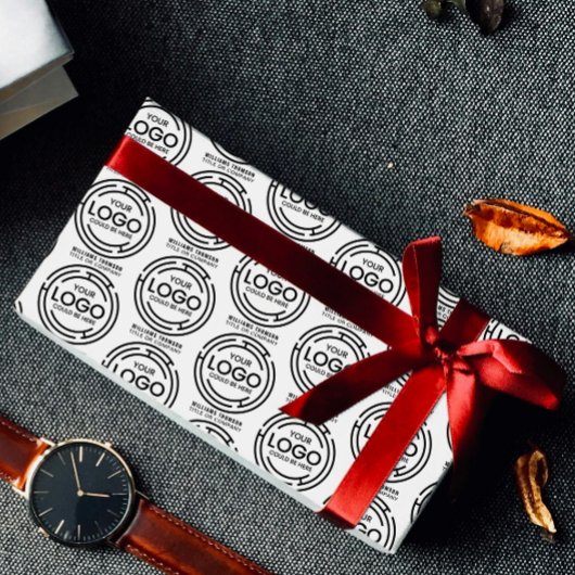 Corporate Event - Ihr Logo für Ihr Unternehmen Geschenkpapier