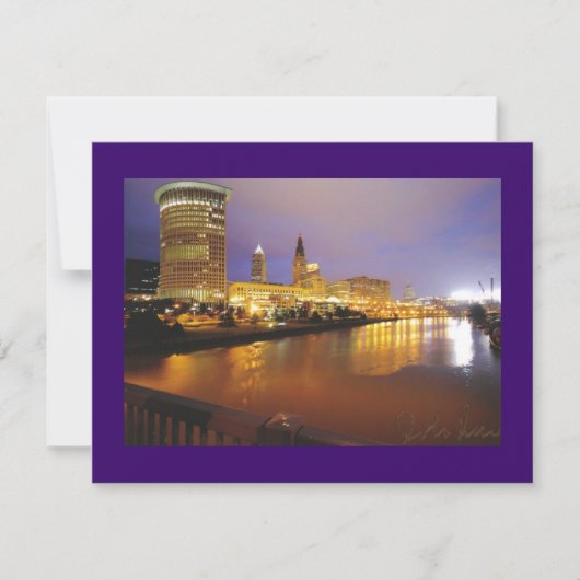 Corporate Event Response Card RSVP Karte (Vorderseite)