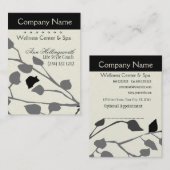 Corporate Farm Nature Foliage Tree Plant Pattern Terminkarte (Vorne/Hinten)