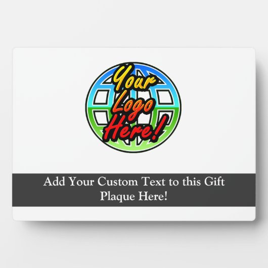 Corporate-Geschenk für benutzerdefinierte Logos Fotoplatte (Vorderseite)