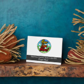 Corporate-Geschenk für benutzerdefinierte Logos Fotoplatte (Seite)