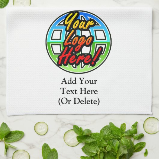 Corporate-Geschenk für benutzerdefinierte Logos Handtuch (Gefaltet)