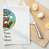 Corporate-Geschenk für benutzerdefinierte Logos Handtuch (Viertel Falte)