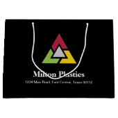 Corporate Gift Bag with Company Logo Große Geschenktüte (Vorderseite)