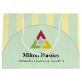 Corporate Gift Bag with Company Logo Große Geschenktüte (Vorderseite)