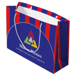 Corporate Gift Bag with Company Logo Große Geschenktüte