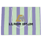 Corporate Gift Bag with Company Logo Große Geschenktüte (Vorderseite)