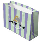 Corporate Gift Bag with Company Logo Große Geschenktüte (Rückseite Schrägansicht)