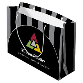Corporate Gift Bag with Company Logo Große Geschenktüte