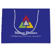 Corporate Gift Bag with Company Logo Große Geschenktüte (Vorderseite)