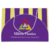 Corporate Gift Bag with Company Logo Große Geschenktüte (Vorderseite)