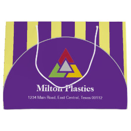 Corporate Gift Bag with Company Logo Große Geschenktüte