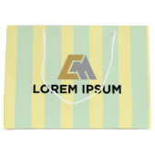 Corporate Gift Bag with Company Logo Große Geschenktüte (Vorderseite)