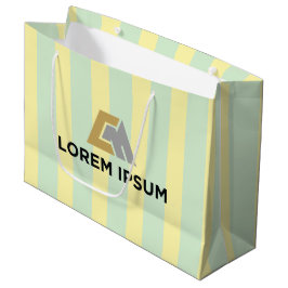 Corporate Gift Bag with Company Logo Große Geschenktüte