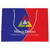 Corporate Gift Bag with Company Logo Große Geschenktüte (Vorderseite)