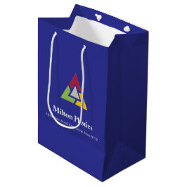Corporate Gift Bag with Company Logo Mittlere Geschenktüte