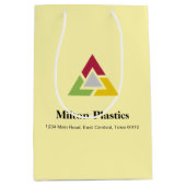 Corporate Gift Bag with Company Logo Mittlere Geschenktüte (Vorderseite)