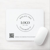 Corporate Giveaway  promo Custom Logo QR code Mousepad (Mit Mouse)