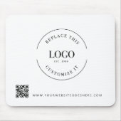 Corporate Giveaway  promo Custom Logo QR code Mousepad (Vorne)