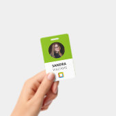 Corporate Green Custom Employee-ID Ausweis (Handheld)