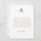 Corporate Holiday Cards Einladung (Rückseite)