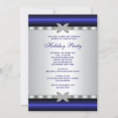 Corporate Holiday Party Einladungen Blue Event (Vorderseite)