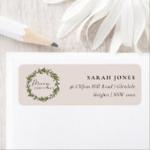 CORPORATE HOLLY BERRY WREATH CHRISTMAS-ADRESSE (Insitu)