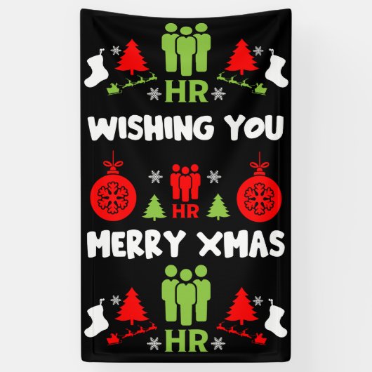 Corporate HR Weihnachtsgeschenke Banner (Vertikal)