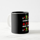 Corporate HR Weihnachtsgeschenke Zweifarbige Tasse (Vorderseite Links)