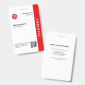 Corporate ID für Geschäftsmitarbeiter - kundenspez Ausweis (Vorder- & Rückseite)