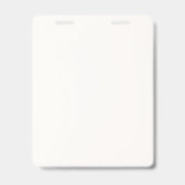 Corporate Logo Event QR Code Red ID Ausweis (Rückseite)