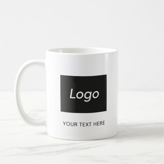 Corporate-Logo-Tasse für Unternehmen Kaffeetasse (Links)