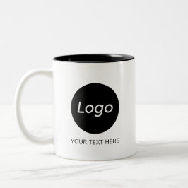 Corporate-Logo-Tasse für Unternehmen Zweifarbige Tasse