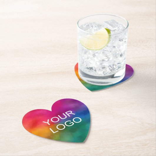 Corporate-Logo-Vorlage für Unternehmen Untersetzer (Vor Ort)