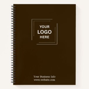 Corporate Minimalist Business Branding Notizbuch 