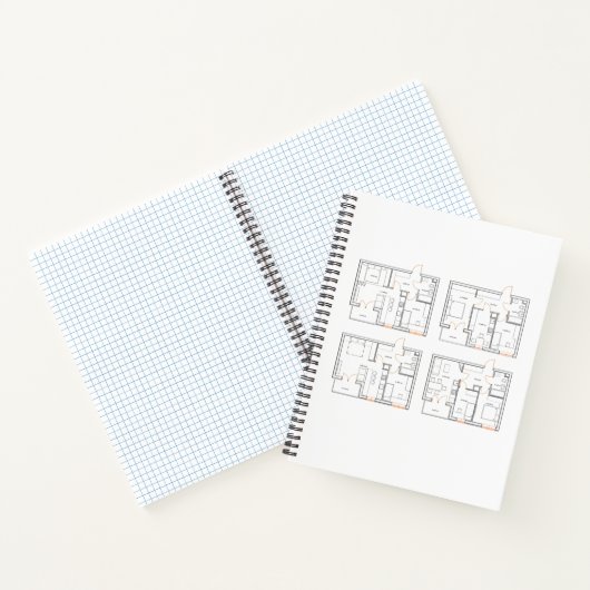 Corporate Notebook mit Blueprint Notizblock (Innenseite)